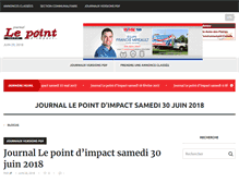 Tablet Screenshot of journallepoint.com